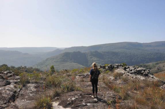 Belíssimo visual do canyon no P.E do Guartelá, região de Tibagi - PR